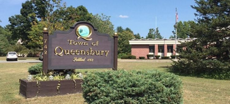 town of queensbury sign