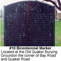 Historical Markers in the Town of Queensbury