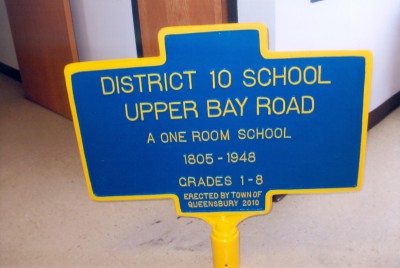 district 10 school sign