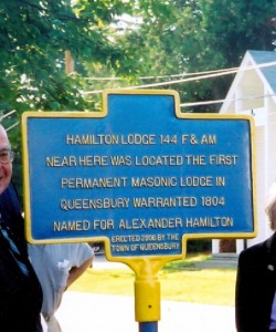 hamilton lodge sign