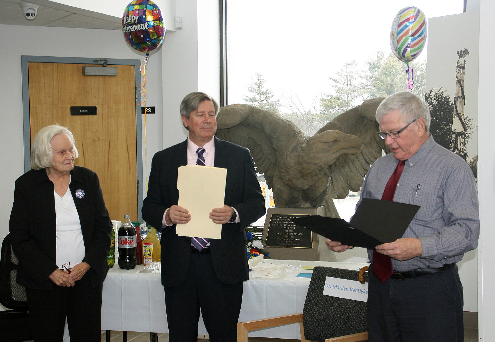 Dr. Marilyn VanDyke retirement