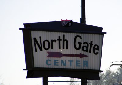 north gate center sign